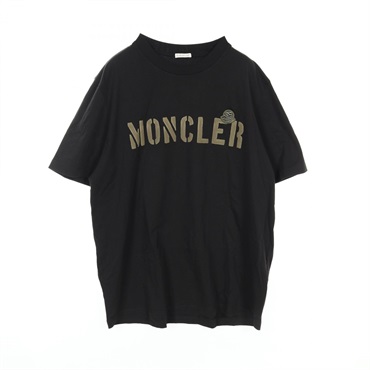 MONCLER T-shirt top XXL size 8C00029 cotton Black Used