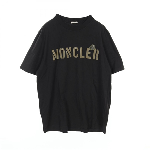 MONCLER T-shirt top XXL size 8C00029 cotton Black Used
