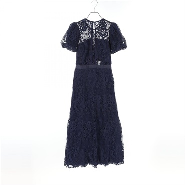 Self-Portrait Dress polyester Navy Used Women #US4