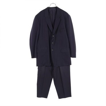 Yohji Yamamoto POUR HOMME 3B suit HT-J08-121 wool Navy Used mens M