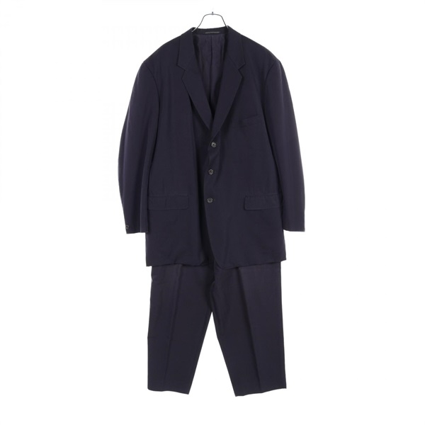 Yohji Yamamoto POUR HOMME 3B suit HT-J08-121 wool Navy Used mens M