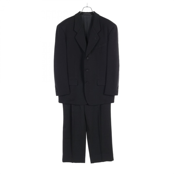 COMME des GARCONS HOMME PLUS suit wool Black Used mens size Jacket M Pants L