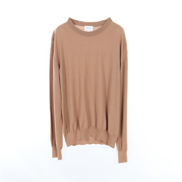 Brioni knit sweater UMQ90L wool Brown Used mens size 54