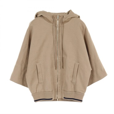 MAX MARA LAMPO Hoodie I-J XS size 19110521 cotton Beige Used