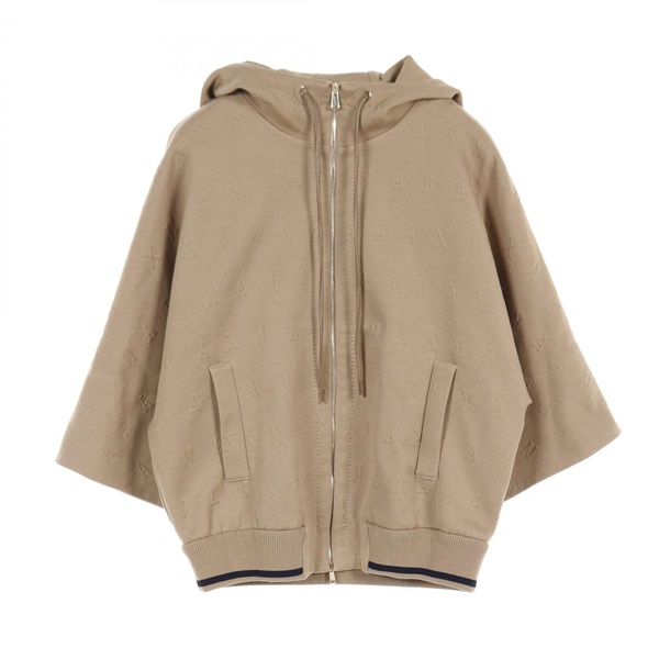 MAX MARA LAMPO Hoodie I-J XS size 19110521 cotton Beige Used