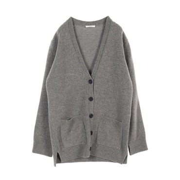 CELINE Knitwear cardigan wool cashmere Gray Used mens #S