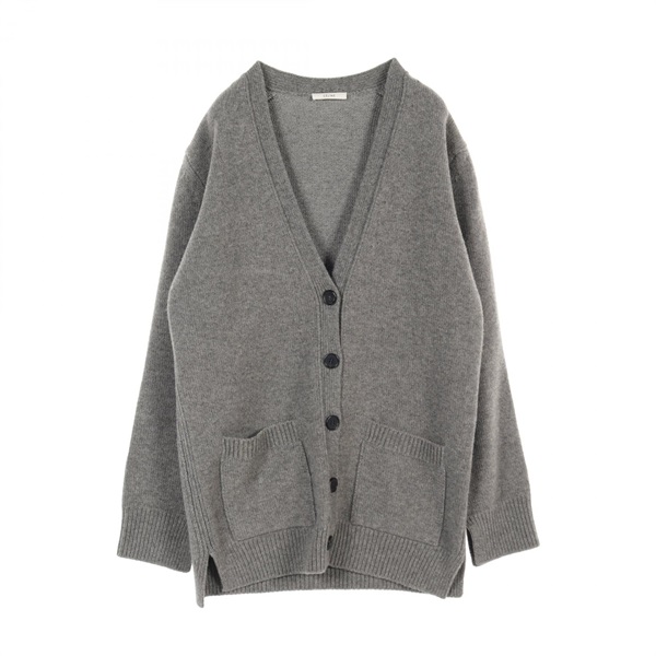 CELINE Knitwear cardigan wool cashmere Gray Used mens #S