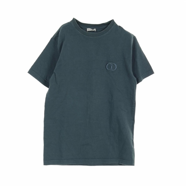 DIOR HOMME T-shirt 943J605A0554 cotton Green Used mens #XS