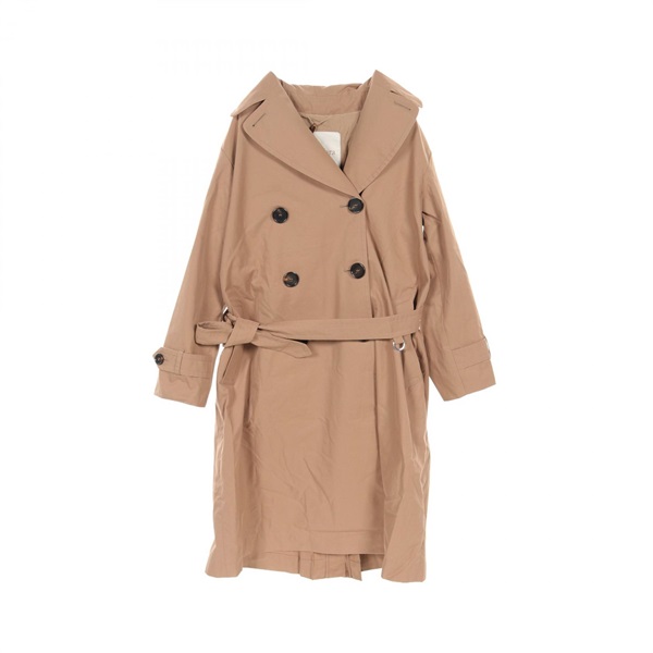 MAX MARA DIMPER Trench coat J36 902102176 cotton Beige