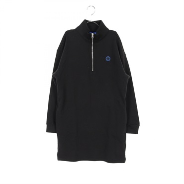 HUGO Dress cotton Polyurethane Black Used Women size M