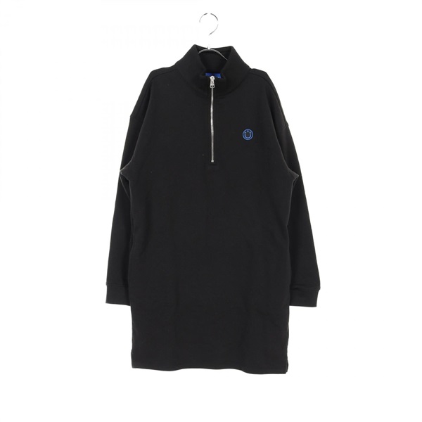 HUGO Dress cotton Polyurethane Black Used Women size M