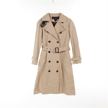 LOUIS VUITTON Trench coat #34 FI0X24TIX cotton Beige Brown Used