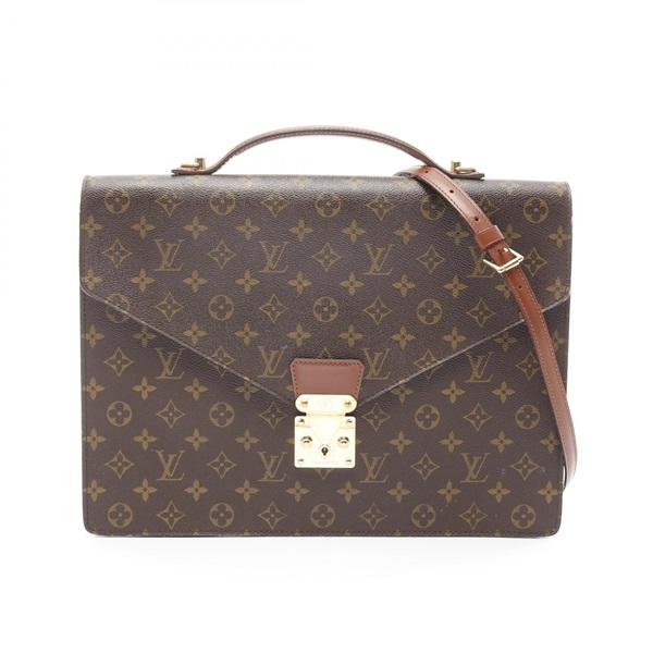 LOUIS VUITTON Porte-document Bandouliere Briefcase bag M53338 Monogram leather