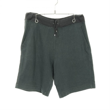 HERMES Short Pants cotton Green Used mens #M