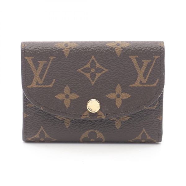 LOUIS VUITTON Porte-monnaie Rosalie coin purse M62361 Monogram Pink Used Women