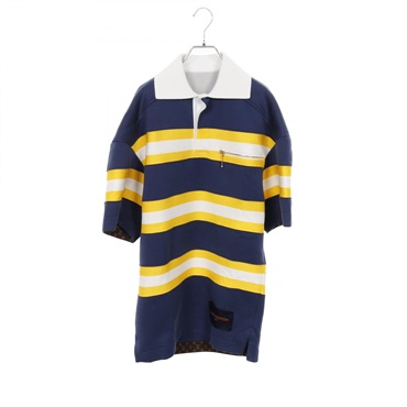 LOUIS VUITTON Zip pocket tunic Dress RW222B FED FNJD72 cotton silk Used Women LV