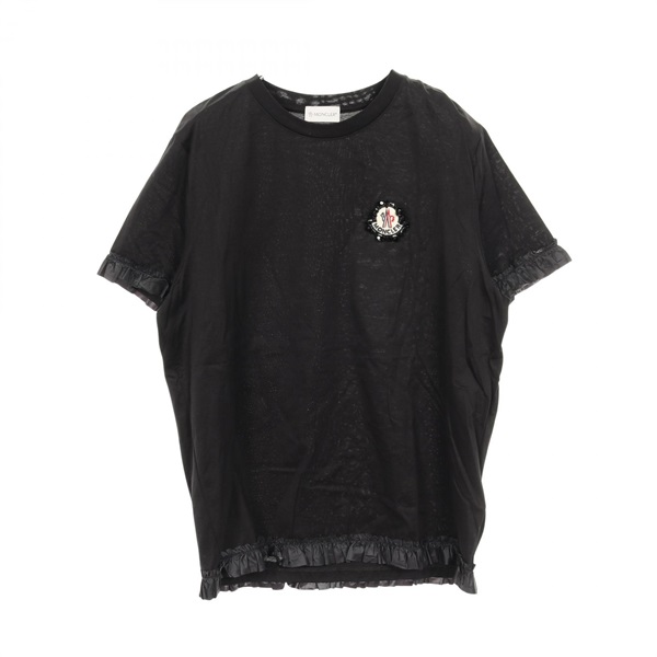 MONCLER GENIUS 4 SIMONE ROCHA T-shirt 8C70200 cotton Black #S Used Women