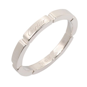 CARTIER Maillon PANTHERE Ring 18KWG White Gold Used unisex US size 7.25 #56