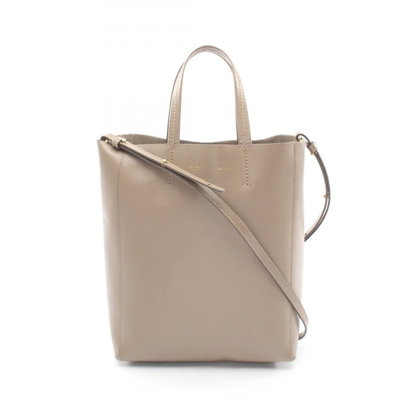 CELINE Vertical Small Cabas Tote Shoulder Crossbody Handbag 176183 leather Used