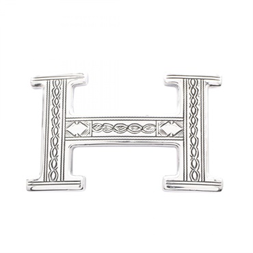 HERMES Touareg H-belt buckle SV925 Used unisex