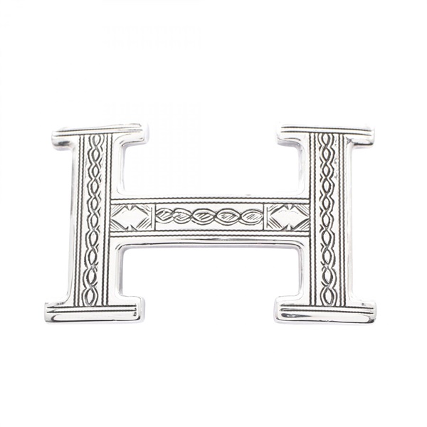 HERMES Touareg H-belt buckle SV925 Used unisex