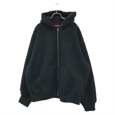 Supreme Pullover Hoodie #XL zip-up jacket cotton Black Used mens