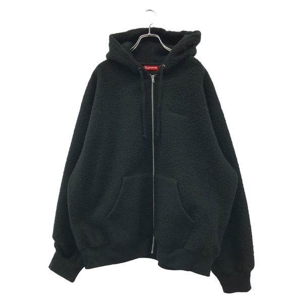 Supreme Pullover Hoodie #XL zip-up jacket cotton Black Used mens