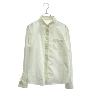 Sacai Long Sleeve Lace Shirt 22-06001 Polyester White #2 Used Women
