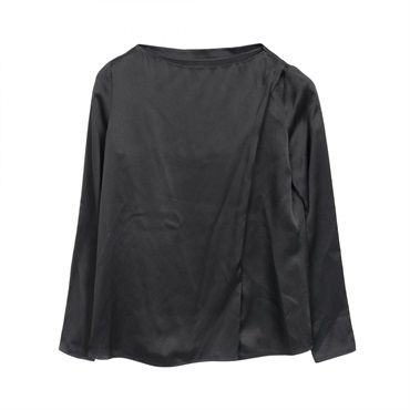 Maison Margiela 1 Blouse S51NC0591 Acetate Black Size 36 Used Women