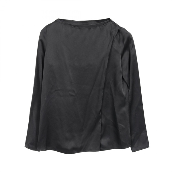 Maison Margiela 1 Blouse S51NC0591 Acetate Black Size 36 Used Women