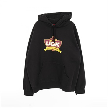 Supreme UGK Hooded Sweatshirt Hoodie #XXL pullover cotton Black Used mens