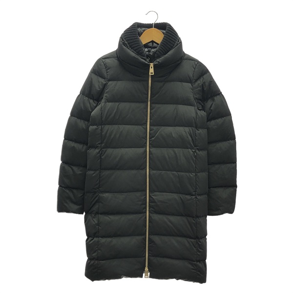 Herno down coat #40 outerwear polyester Black Used Women