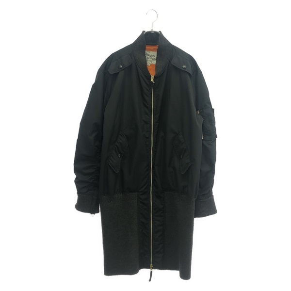 Vivienne Westwood MAN Military jacket #50 polyester Black Used