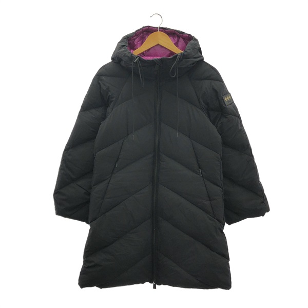 TATRAS down coat hoodie #155 80A Nylon Black Used Women