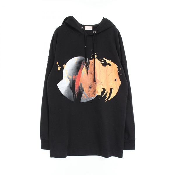 MONCLER GENIUS 6 1017 ALYX 9SM GRAPHIC PRINTED PULLOVER Hoodie Cotton #S Mens