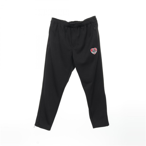 MONCLER heart logo track pants Pants polyester Black #L Used mens