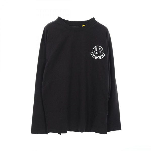MONCLER GENIUS 2 MONCLER 1952 × UNDEFEATED T-shirt cotton Black #S Used mens