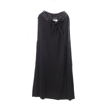 MM6 Maison Margiela Dress S52CT0247 Rayon cotton Nylon Black #S Used Women