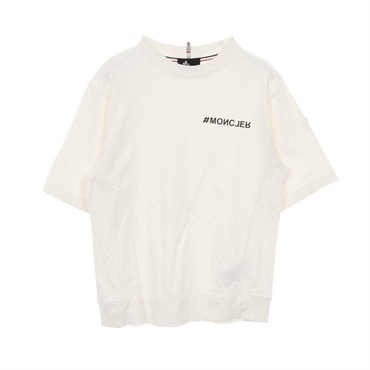 MONCLER GRENOBLE T-shirt #S short sleeves cotton White Used Women
