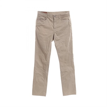 HERMES Straight cut jeans Pants cotton Beige Beige Used mens size 40