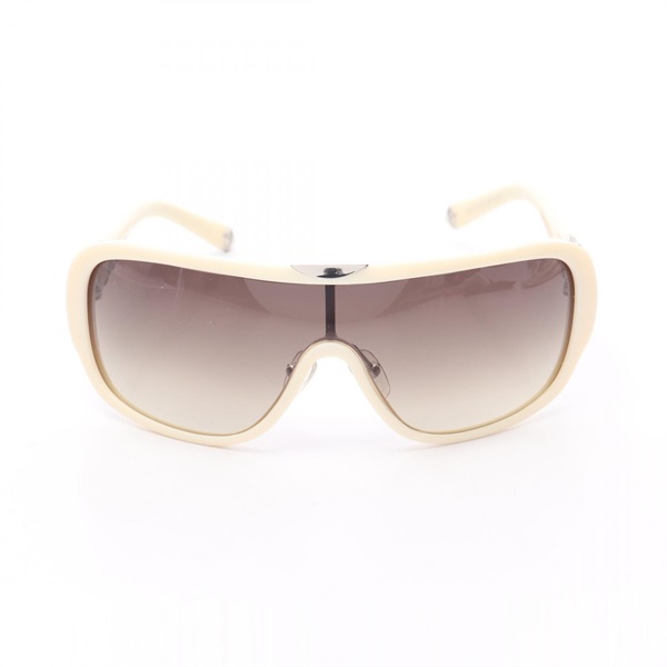 LOUIS VUITTON Iris sunglasses Eyewear Plastic Beige Used Women LV