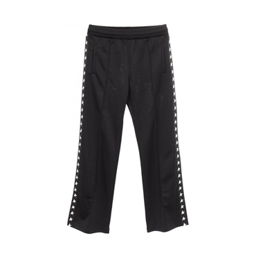 GOLDEN GOOSE Star Tape Track Pants polyester Black White Size S Used mens