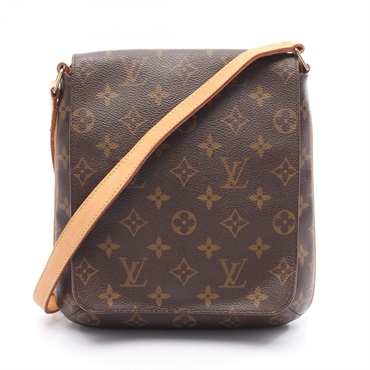 LOUIS VUITTON Musette Salsa Short Strap Shoulder Bag M51258 Monogram canvas Used