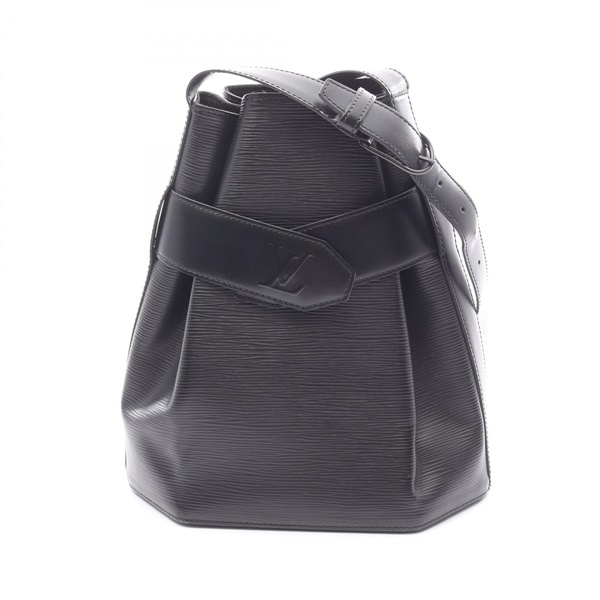 LOUIS VUITTON Sac de Paule PM Shoulder Bag M80157 Epi leather Black Used Women