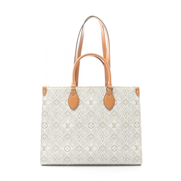LOUIS VUITTON OntheGo MM Since 1854 Shoulder Tote Bag M59614 Monogram Jacquard