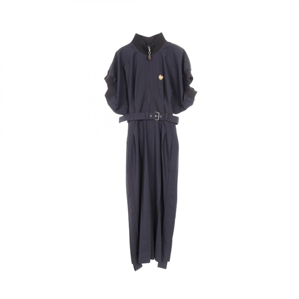 LOUIS VUITTON Jumpsuit  coverall wool Navy Used Women size 36