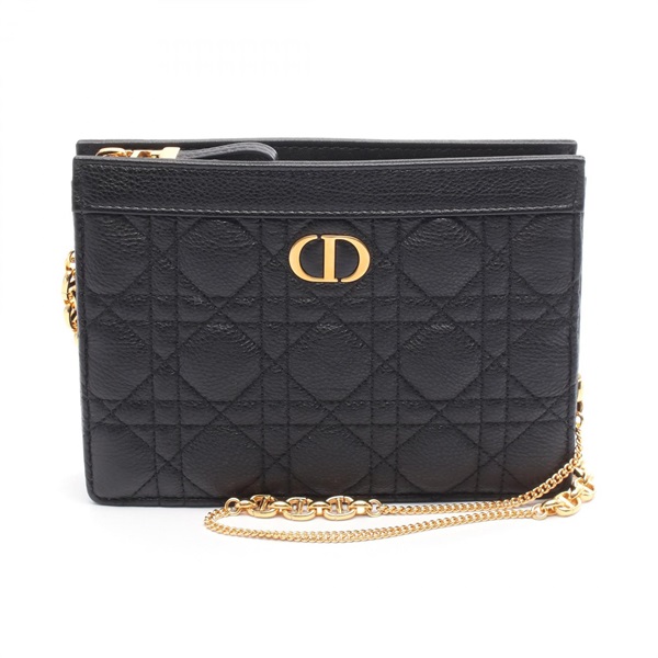 Christian Dior Caro Every Dior Cannage chain Shoulder Bag pouch S5106UWHC_M900
