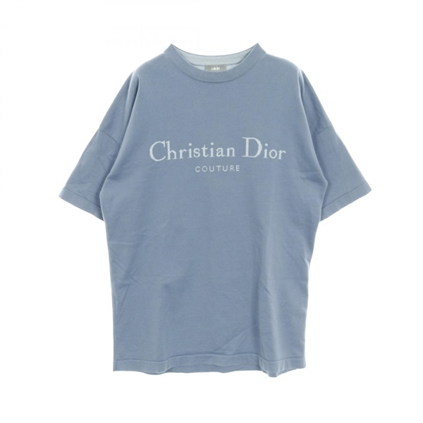 Christian Dior Couture T-shirt cotton Blue #XS Used mens