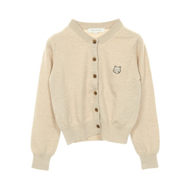 MAISON KITSUNE BOLD FOX HEAD Knitwear cardigan wool Beige Used Women XS