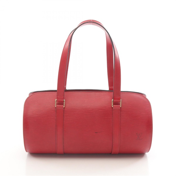 LOUIS VUITTON Soufflot Handbag M52227 Epi leather Castilian red Used Women
